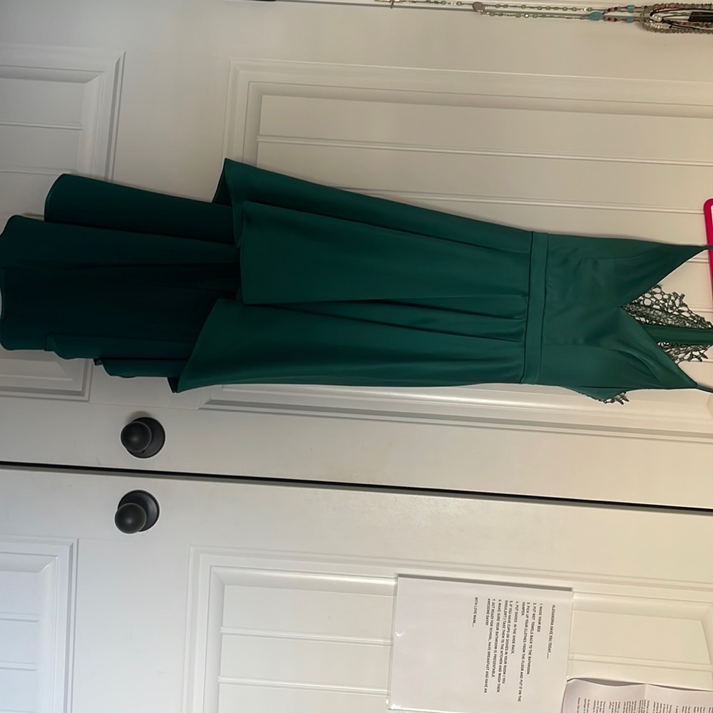 Emerald dress